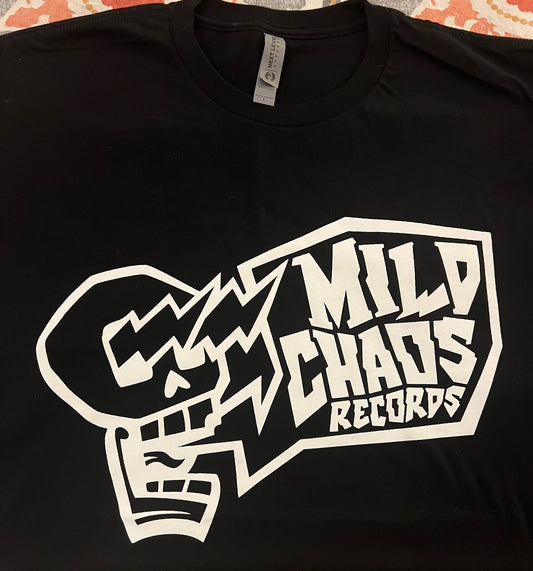 Mild Chaos Records T-shirt - Black