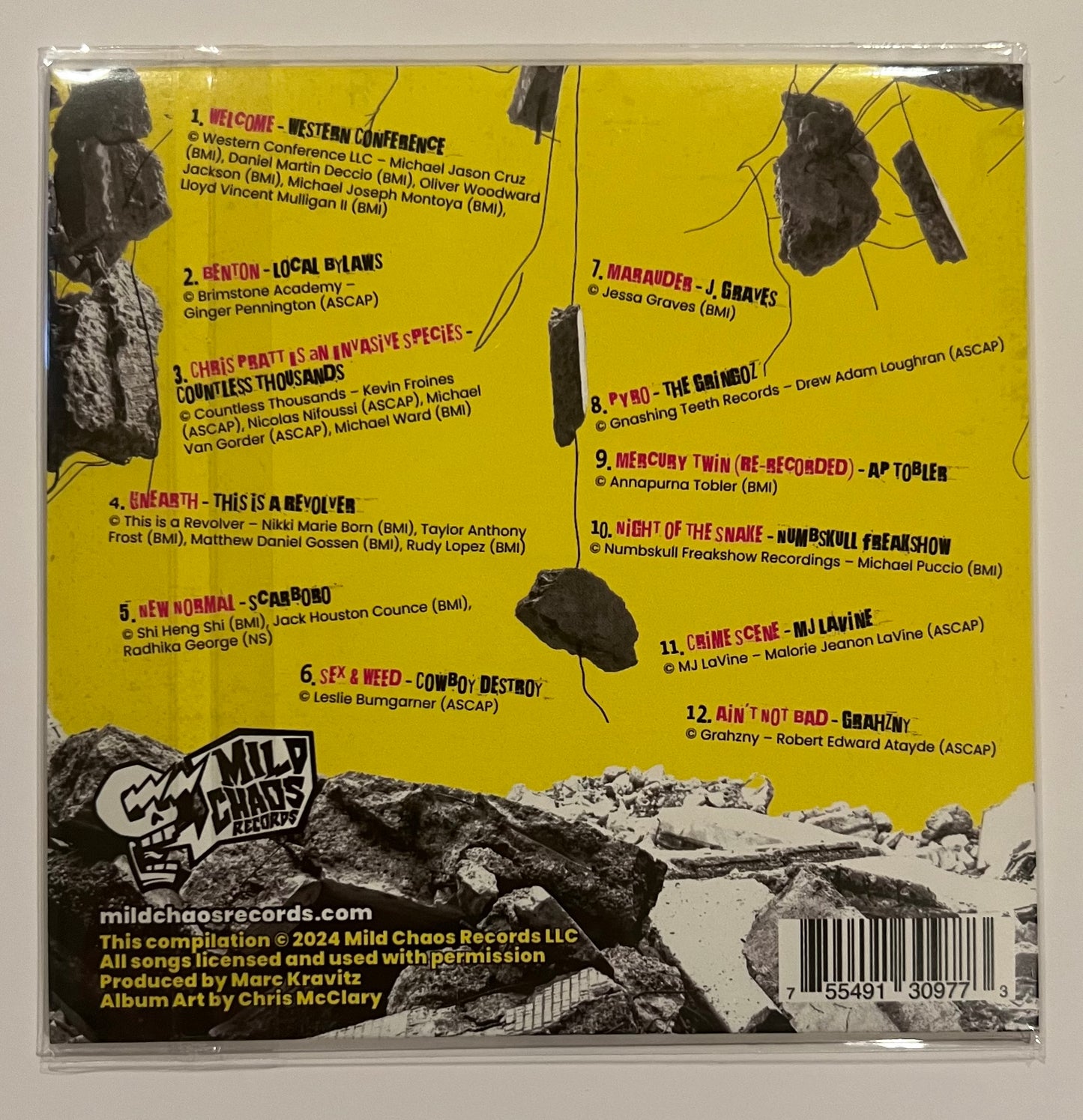 Touch of Chaos Vol. 1 - CD