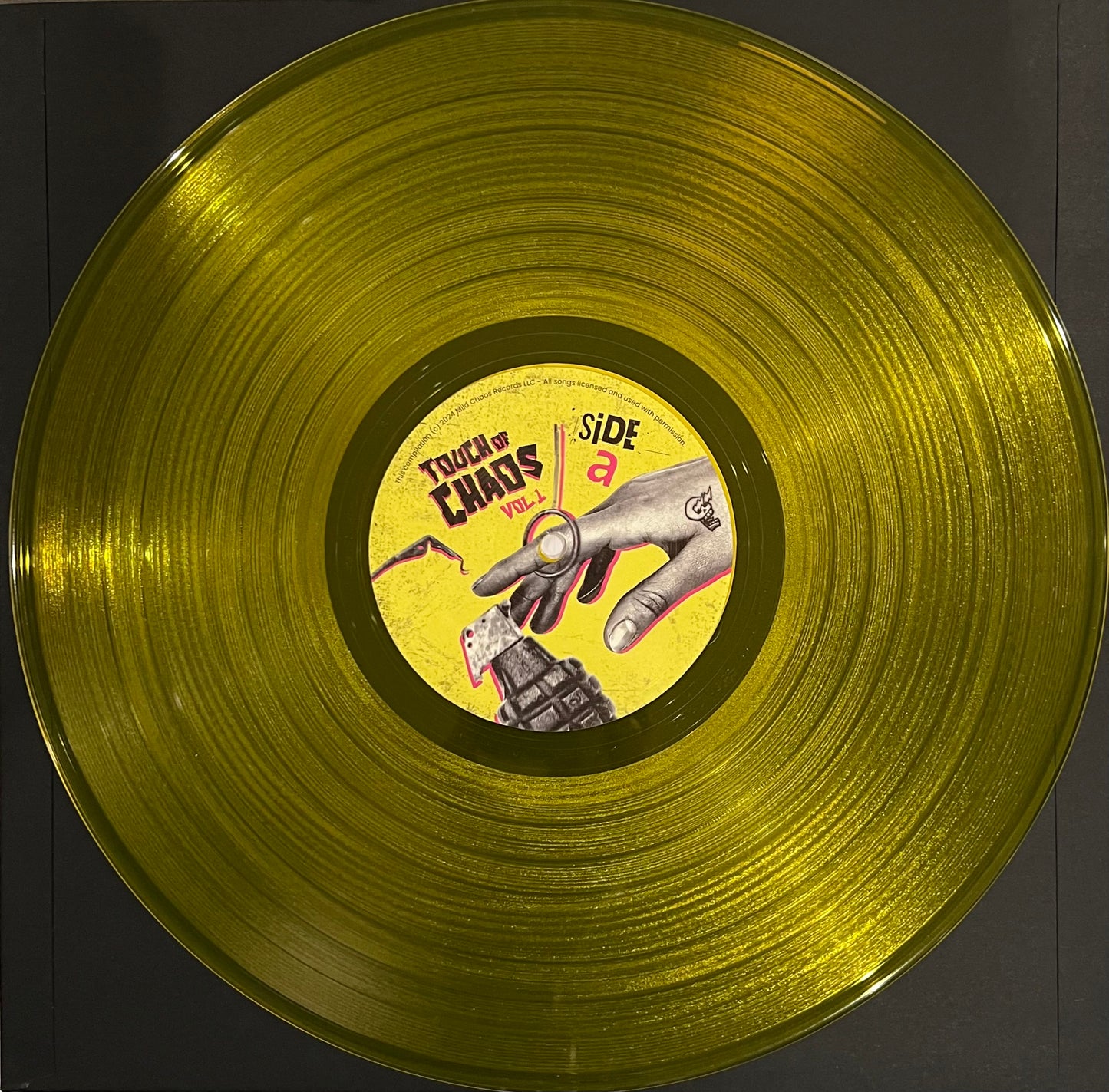 Touch of Chaos Vol. 1 - LP - first pressing in Chaos Yellow vinyl