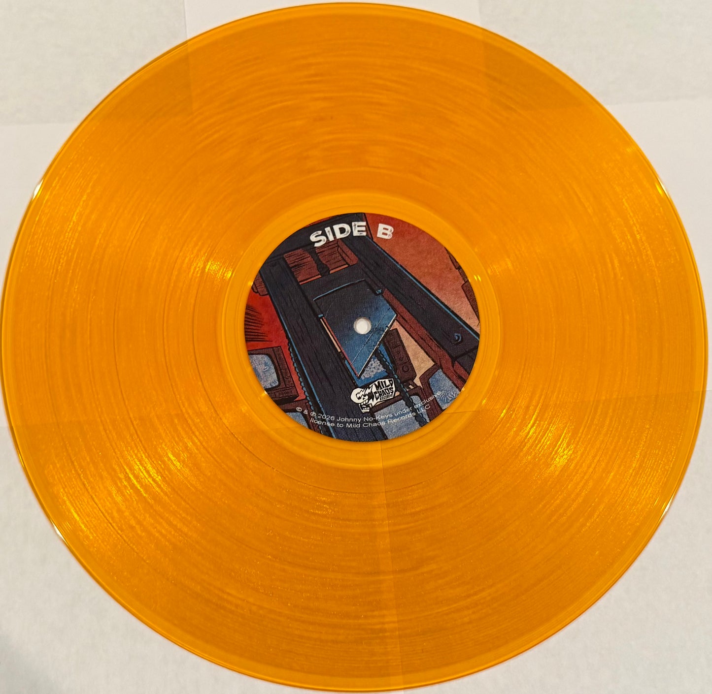Trouble Bound - Step To The Line - Orange Vinyl