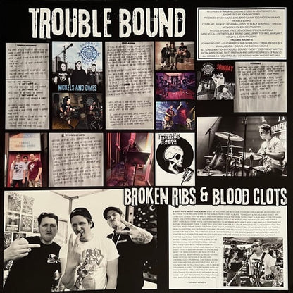 Trouble Bound - Broken Ribs & Blood Clots - Blue Vinyl